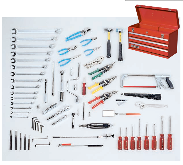 107 Aircraft Mechanic’s Starter Set Including WT523 Chest (185WR)