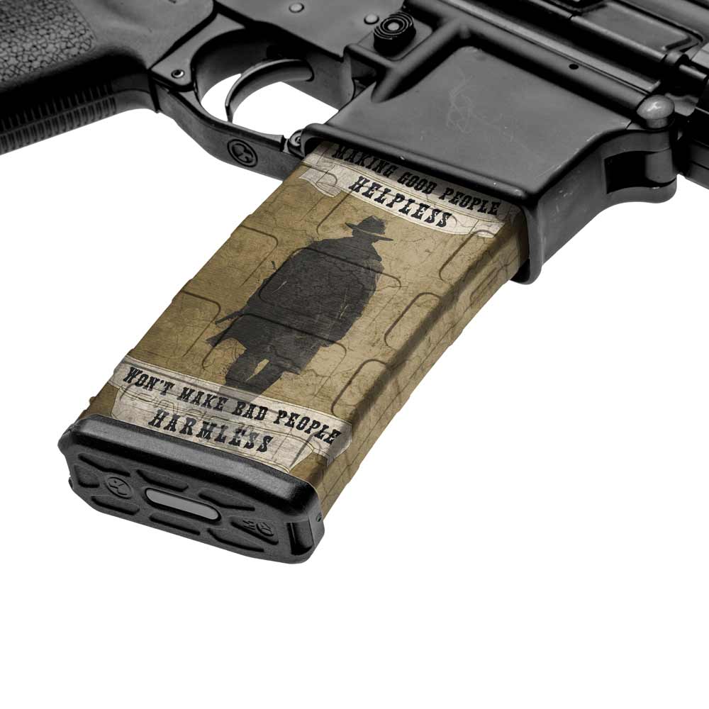 AR-15 Mag Skin (Helpless Not Harmless)