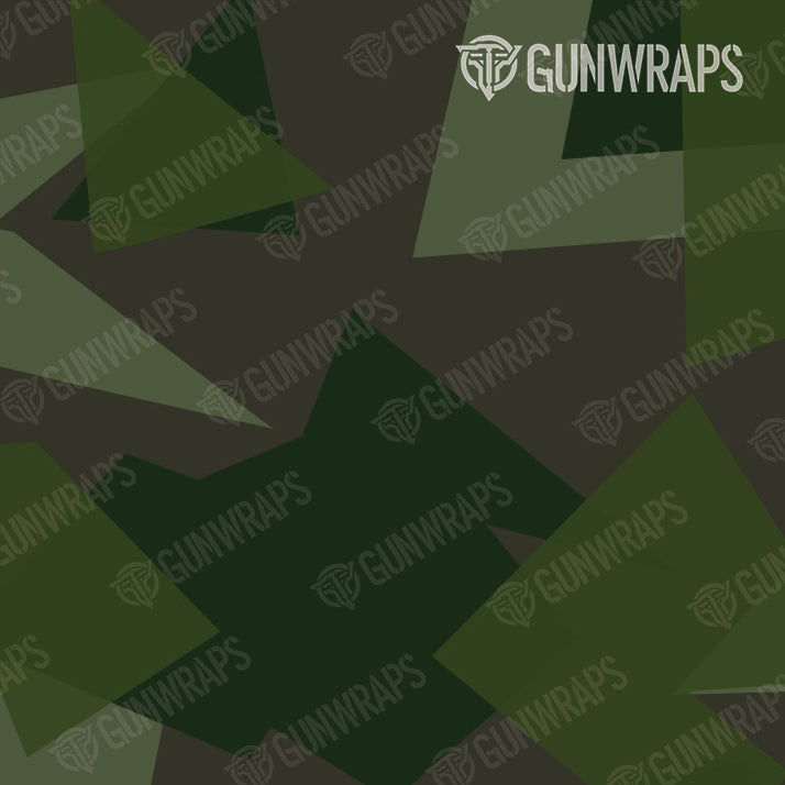 Universal Sheet Shattered Army Dark Green Camo Gear Skin Vinyl Wrap Online Hot Sale