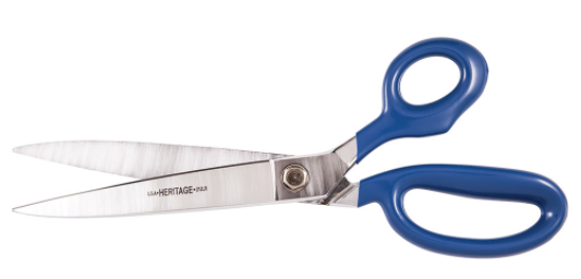 12” Bent Trimmer w/Large Ring & Blue Coating (212LR)