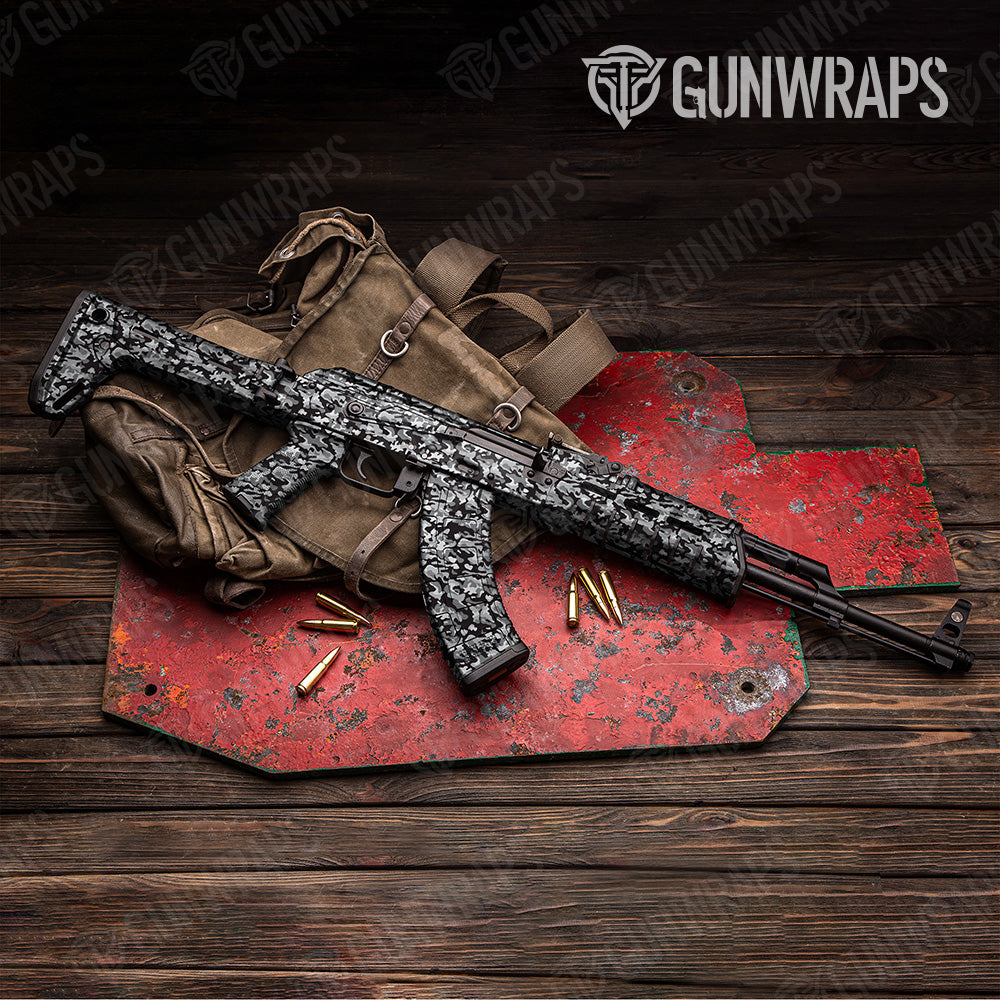 AK 47 Classic Urban Night Camo Gun Skin Vinyl Wrap