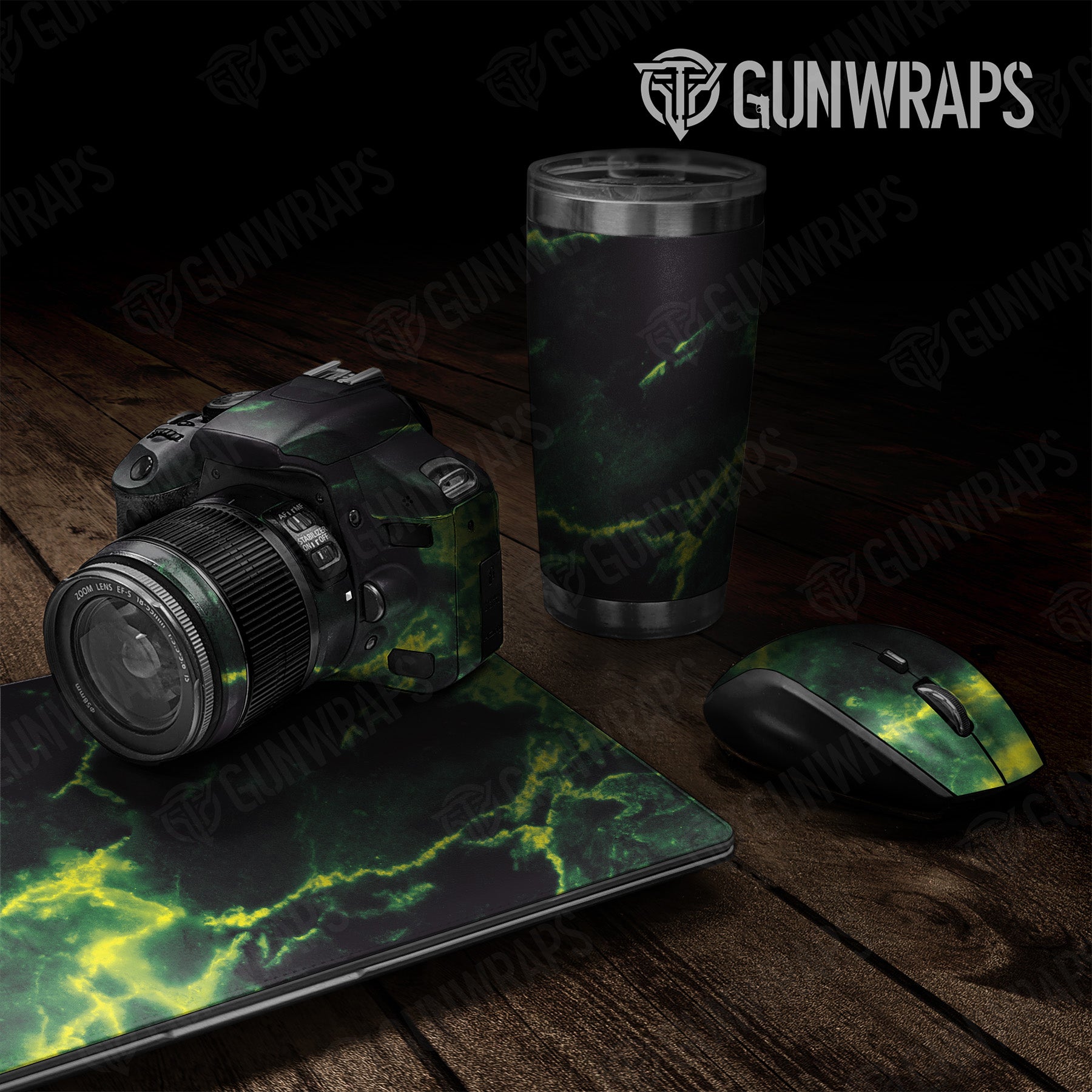 Universal Sheet Stone Toxic Waste Marble Gear Skin Vinyl Wrap