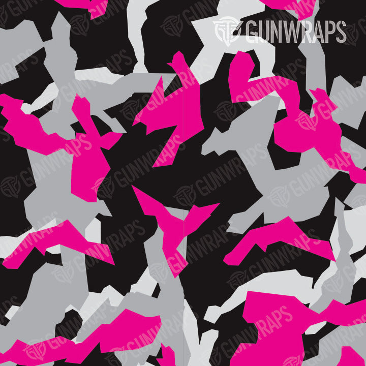 AK 47 Erratic Magenta Tiger Camo Gun Skin Vinyl Wrap