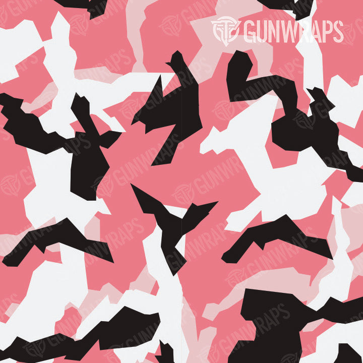 AK 47 Erratic Pink Camo Gun Skin Vinyl Wrap