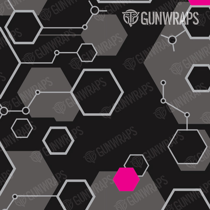 AK 47 Hex DNA Magenta Gun Skin Vinyl Wrap Hot on Sale