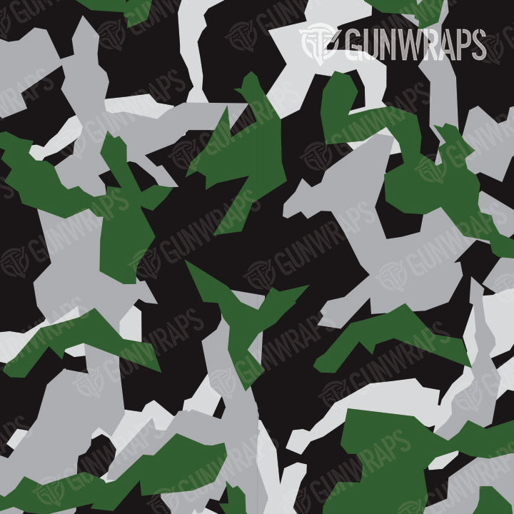 AK 47 Erratic Green Tiger Camo Gun Skin Vinyl Wrap