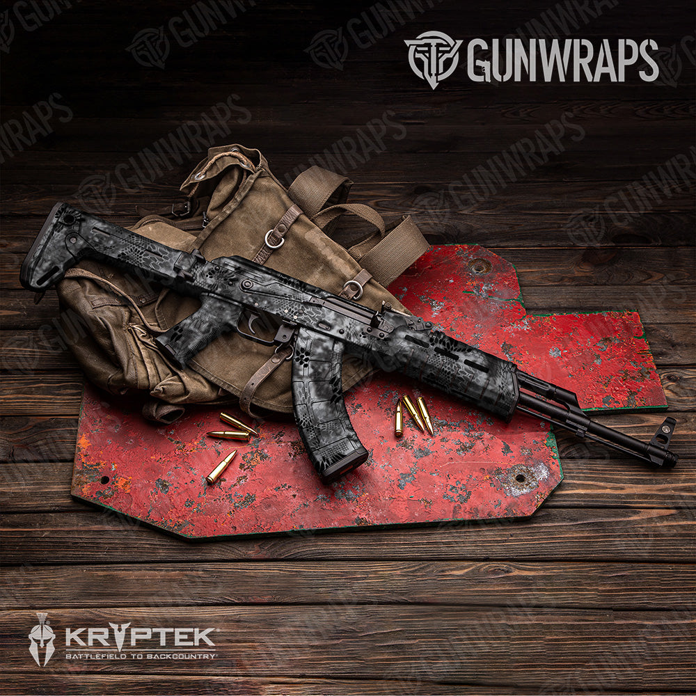 AK 47 Kryptek Raid Camo Gun Skin Vinyl Wrap