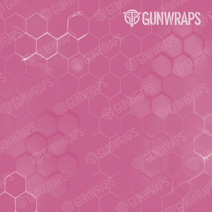 AK 47 Hex Electric Pink Gun Skin Vinyl Wrap