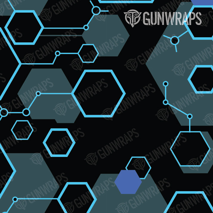 AK 47 Hex DNA Midnight Frost Gun Skin Vinyl Wrap Online now