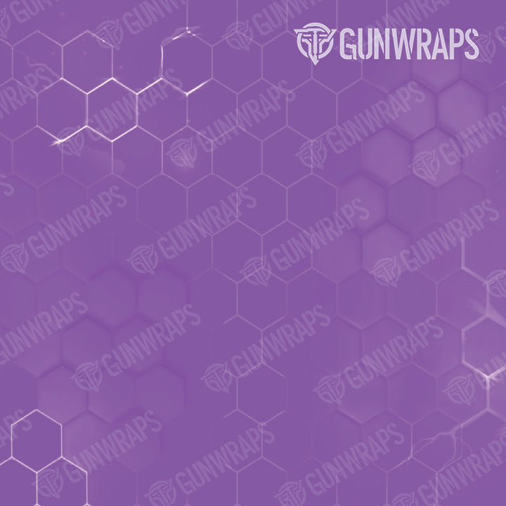 AK 47 Hex Electric Purple Gun Skin Vinyl Wrap