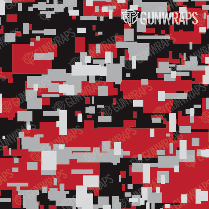 AK 47 Mag Digital Red Tiger Camo Gun Skin Vinyl Wrap