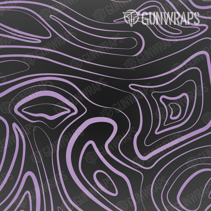 AK 47 Mag Damascus Purple Gun Skin Vinyl Wrap