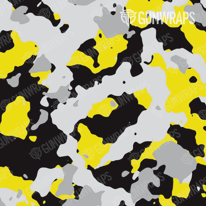 AK 47 Mag Cumulus Yellow Tiger Camo Gun Skin Vinyl Wrap Sale