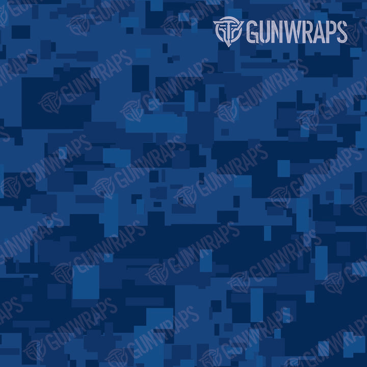 AK 47 Mag Digital Elite Blue Camo Gun Skin Vinyl Wrap Discount