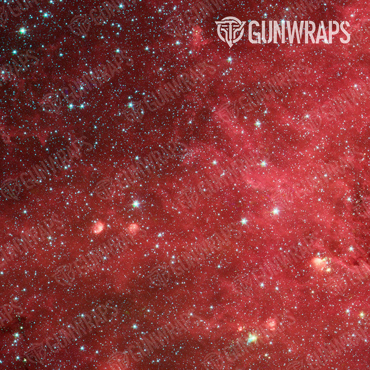 AK 47 Mag Galaxy Red Nebula Gun Skin Vinyl Wrap