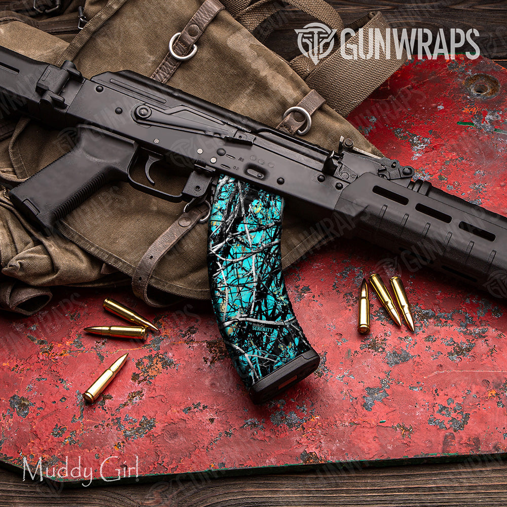 AK 47 Mag Muddy Girl Serenity Camo Gun Skin Vinyl Wrap Online Sale