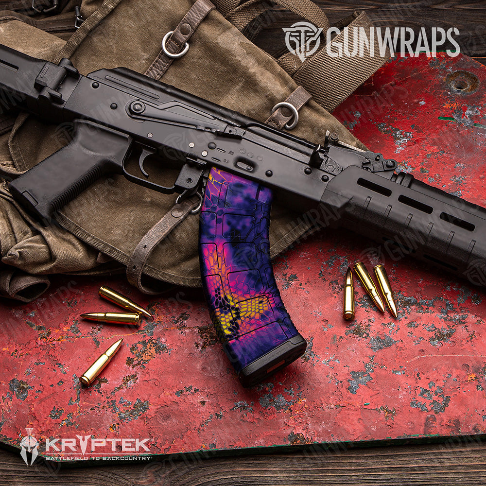 AK 47 Mag Kryptek Infrared Camo Gun Skin Vinyl Wrap