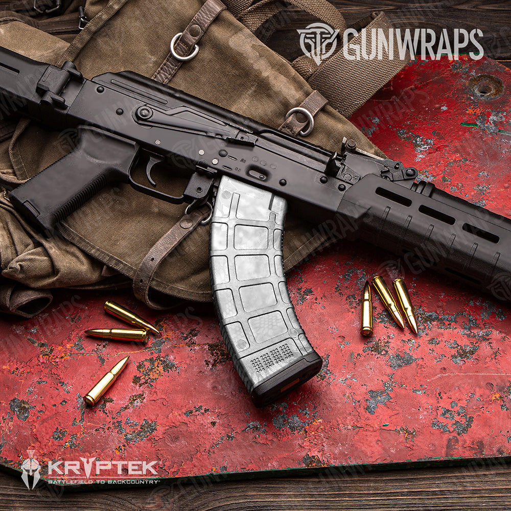 AK 47 Mag Kryptek Wraith Camo Gun Skin Vinyl Wrap