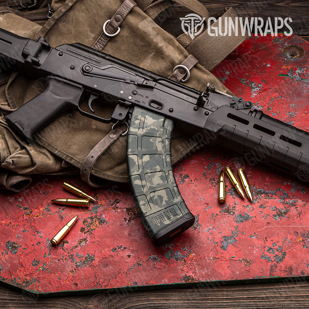 AK 47 Mag Erratic Army Camo Gun Skin Vinyl Wrap Sale