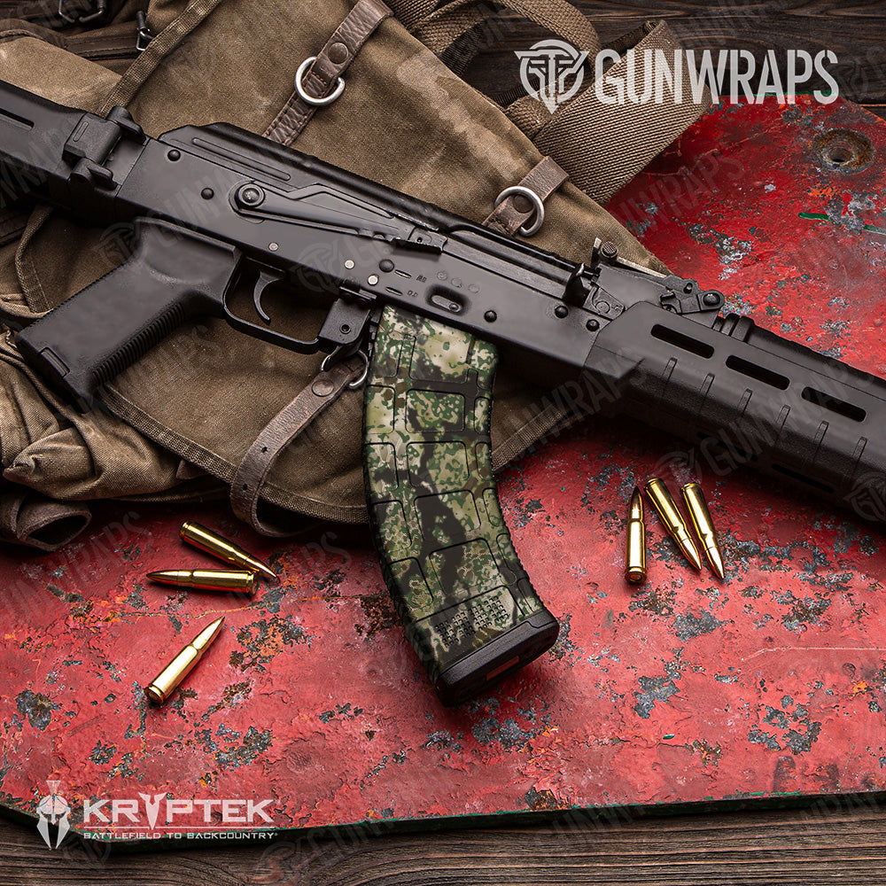 AK 47 Mag Kryptek Obskura Transitional Brown Camo Gun Skin Vinyl Wrap