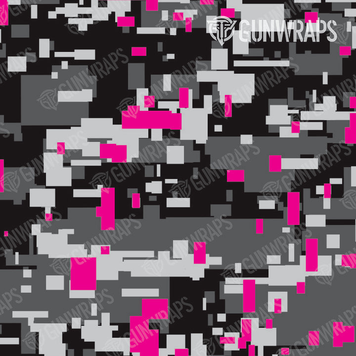 AK 47 Mag Digital Urban Magenta Camo Gun Skin Vinyl Wrap