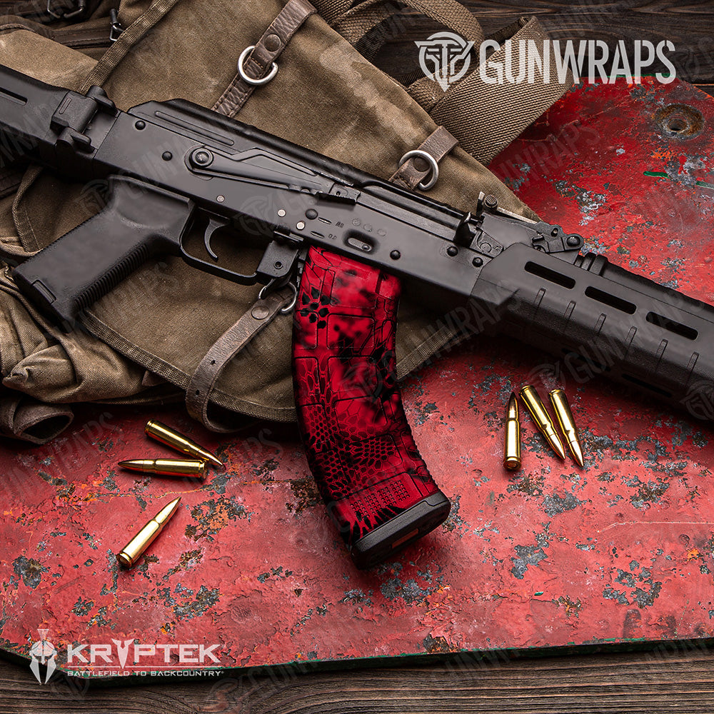 AK 47 Mag Kryptek Diablo Camo Gun Skin Vinyl Wrap Online now