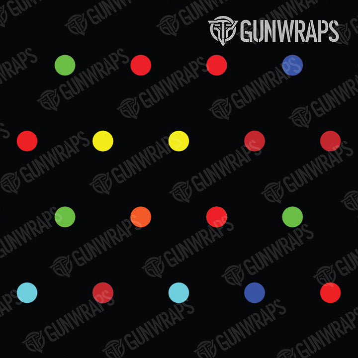 AK 47 Mag Dotted Multicolor Gun Skin Vinyl Wrap