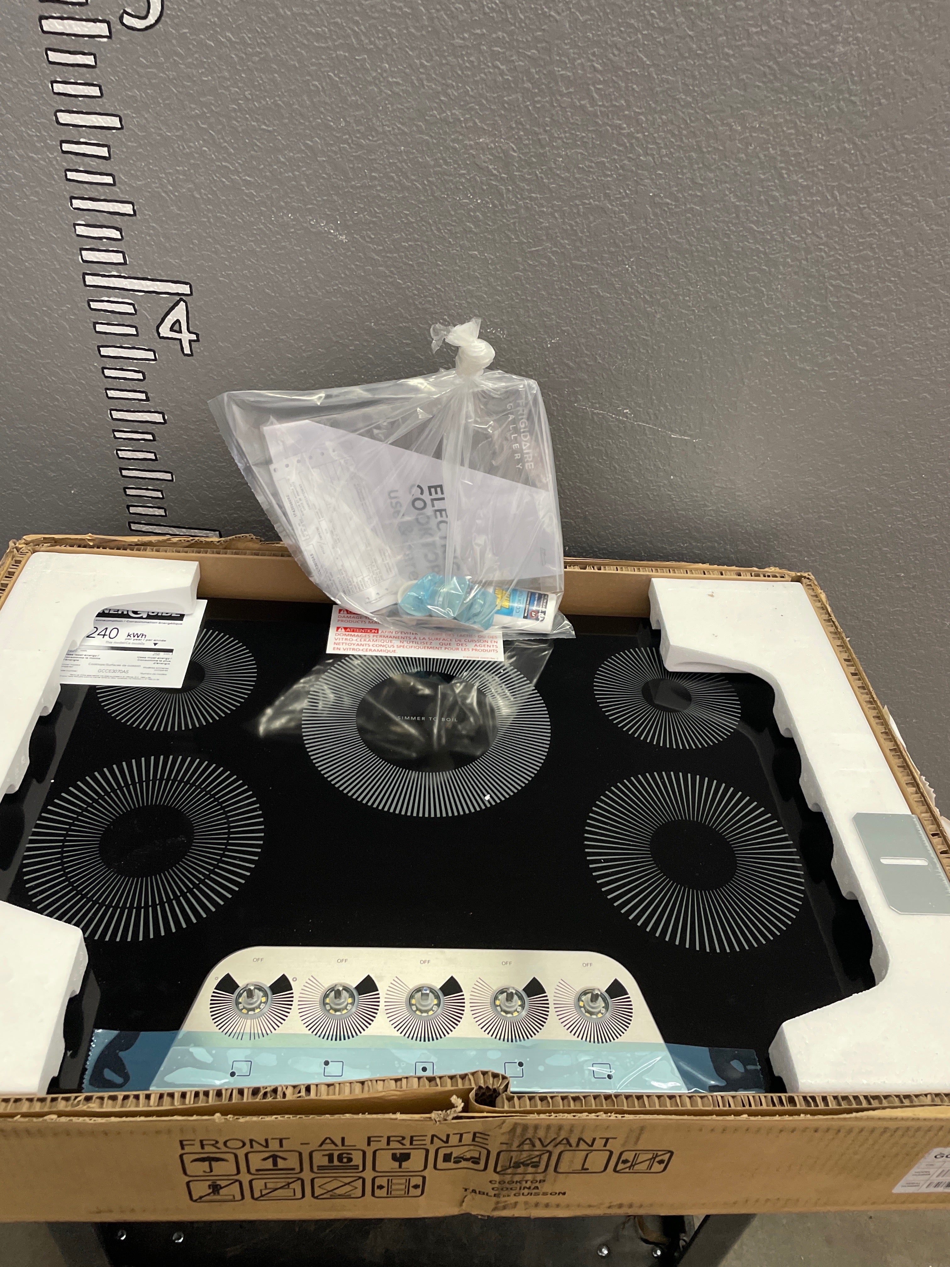 72613 Electric Cooktop with Dual Burners – 30 Day Guarantee !