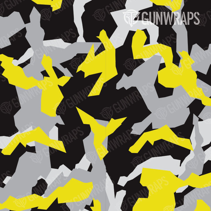 AK 47 Mag Erratic Yellow Tiger Camo Gun Skin Vinyl Wrap