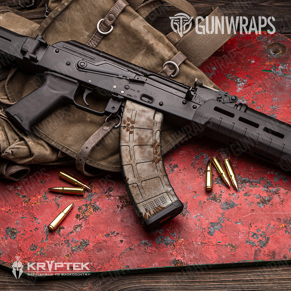 AK 47 Mag Kryptek Nomad Camo Gun Skin Vinyl Wrap