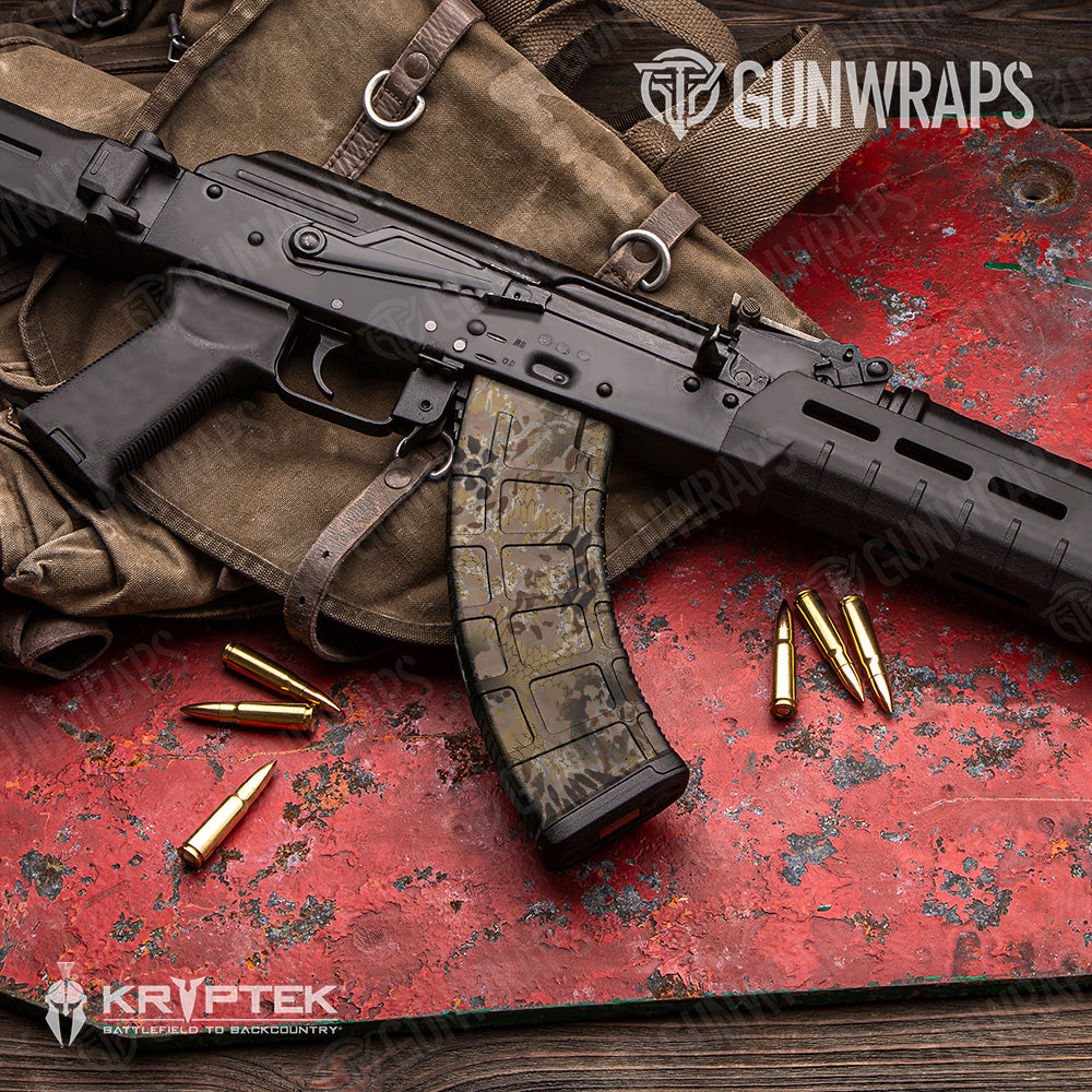 AK 47 Mag Kryptek Flyway Camo Gun Skin Vinyl Wrap