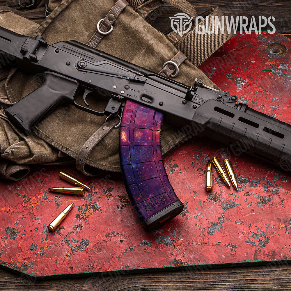 AK 47 Mag Galaxy Fire Gun Skin Vinyl Wrap