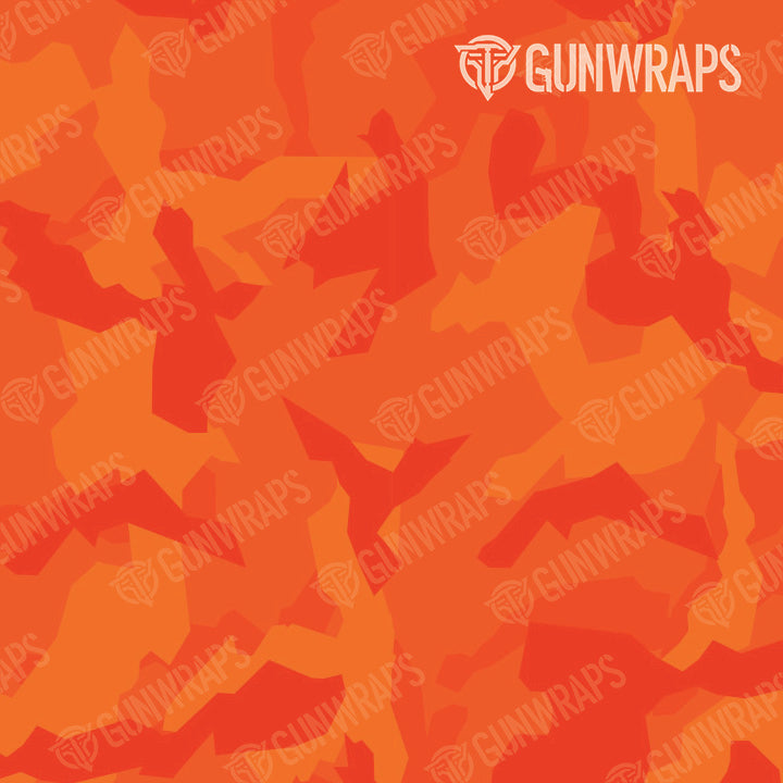 AK 47 Mag Erratic Elite Orange Camo Gun Skin Vinyl Wrap Discount