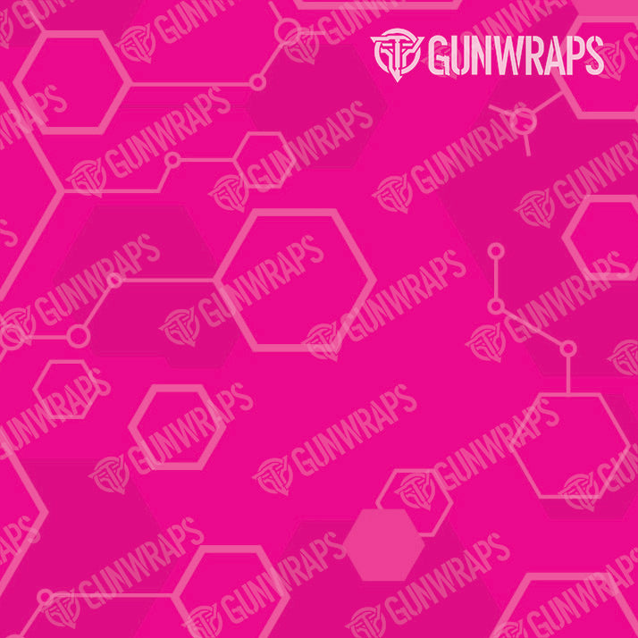 AK 47 Mag Hex DNA Elite Magenta Gun Skin Vinyl Wrap