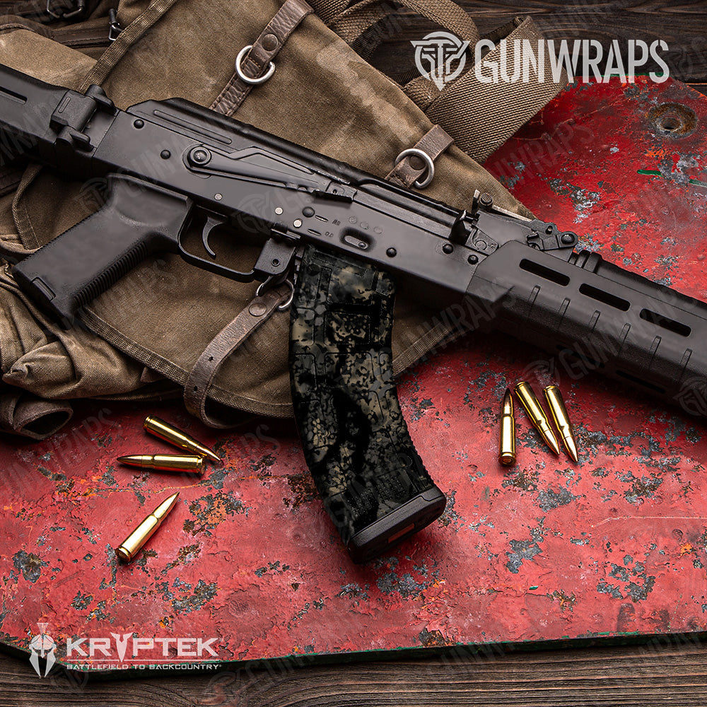 AK 47 Mag Kryptek Obskura Nox Camo Gun Skin Vinyl Wrap Fashion