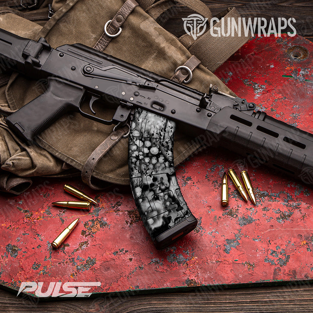 AK 47 Mag Pulse Blizzard Camo Gun Skin Vinyl Wrap Fashion