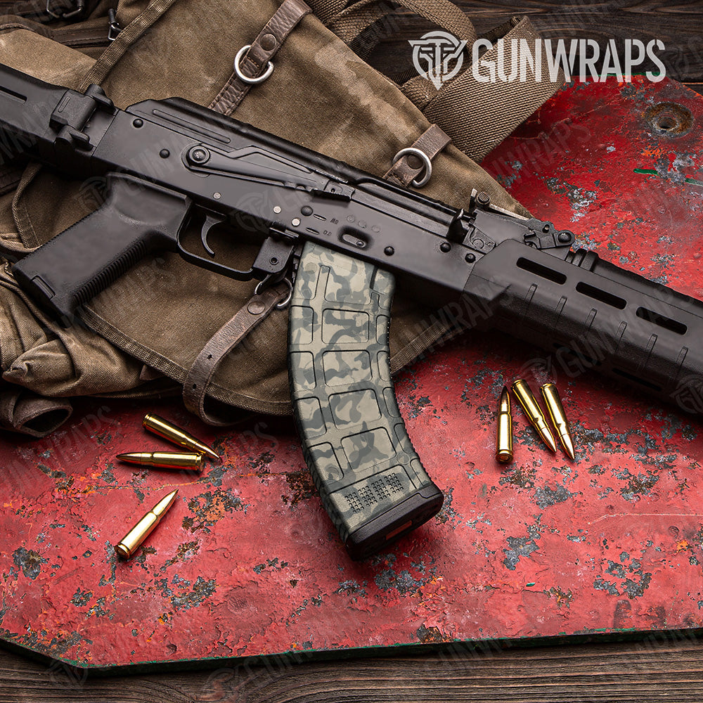 AK 47 Mag Ragged Army Camo Gun Skin Vinyl Wrap Online Hot Sale
