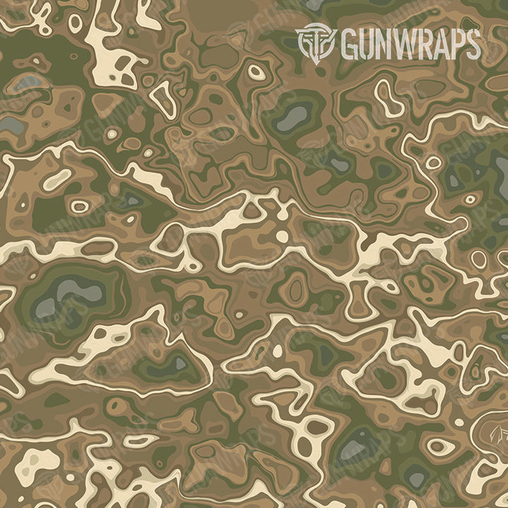 AK 47 Mag RELV Moab Camo Gun Skin Vinyl Wrap Film on Sale