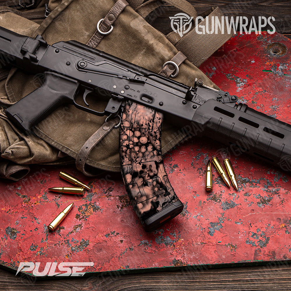 AK 47 Mag Pulse Coral Camo Gun Skin Vinyl Wrap Online