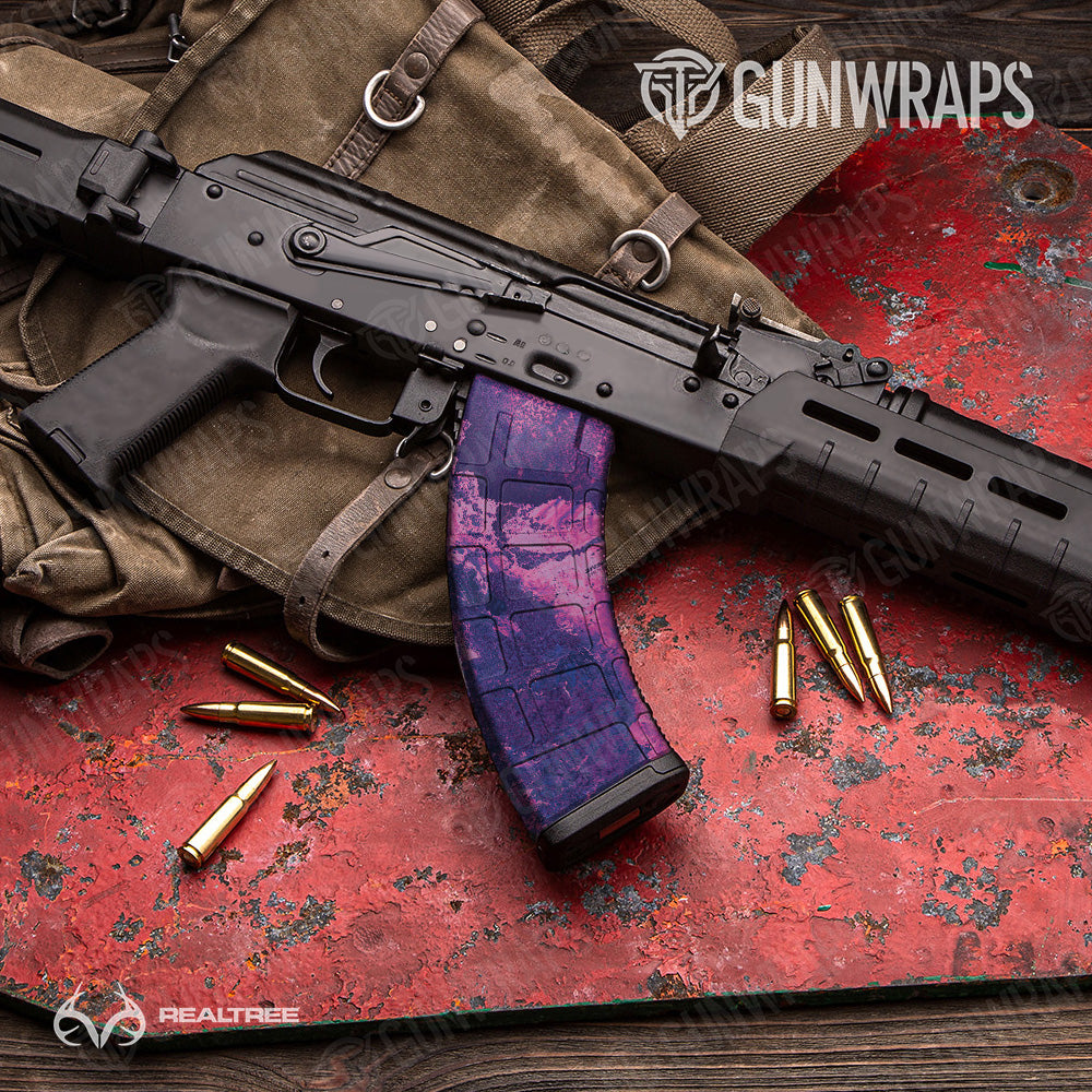 AK 47 Mag Realtree XTREME Galaxy Camo Gun Skin Vinyl Wrap Online now