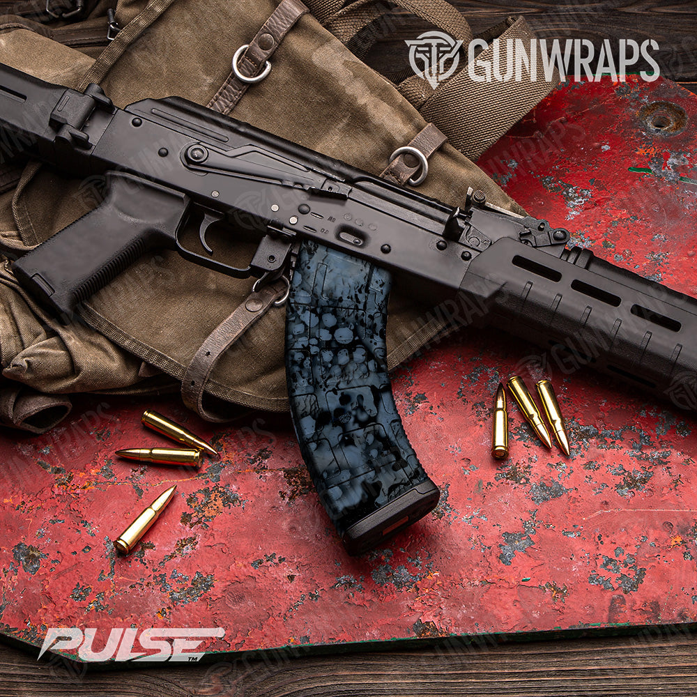AK 47 Mag Pulse Riptide Camo Gun Skin Vinyl Wrap Sale