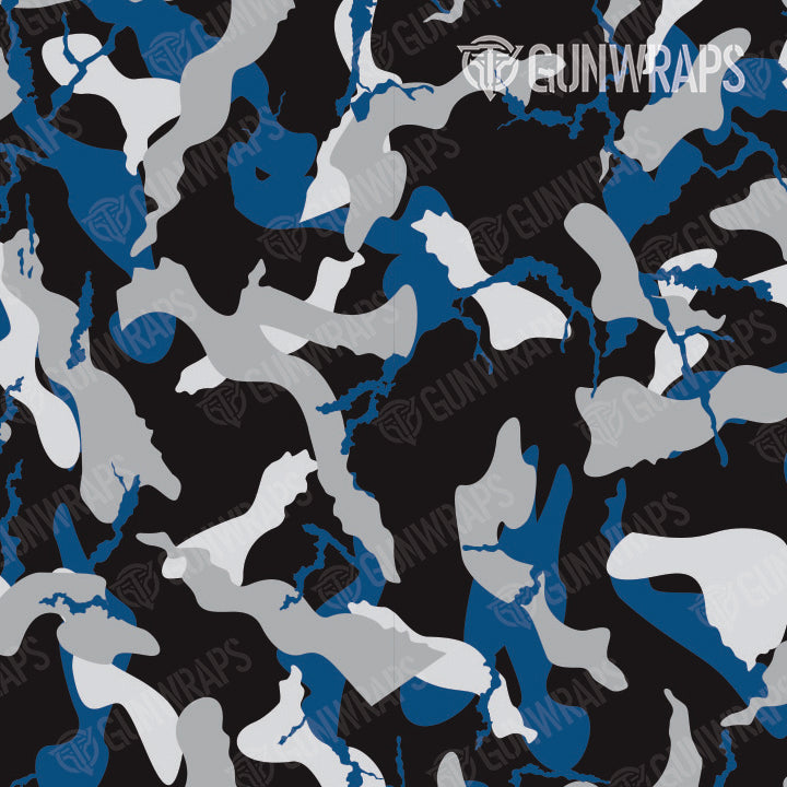 AK 47 Mag Ragged Blue Tiger Camo Gun Skin Vinyl Wrap