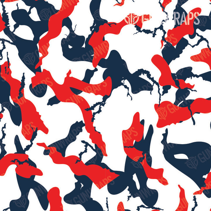AK 47 Mag Ragged America Camo Gun Skin Vinyl Wrap
