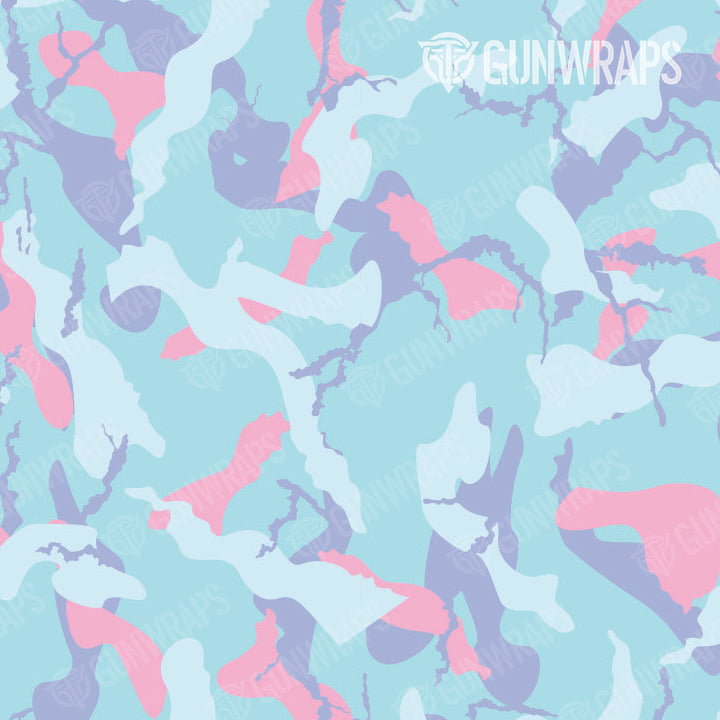 AK 47 Mag Ragged Cotton Candy Camo Gun Skin Vinyl Wrap