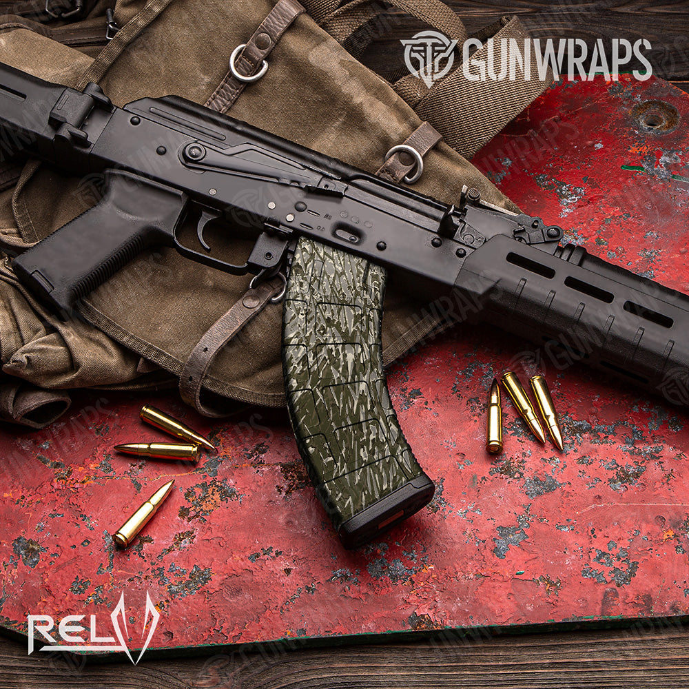 AK 47 Mag RELV Dynohyde Camo Gun Skin Vinyl Wrap Film Discount