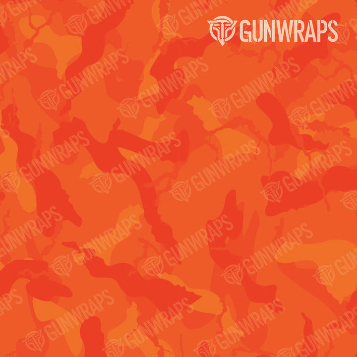 AK 47 Mag Ragged Elite Orange Camo Gun Skin Vinyl Wrap