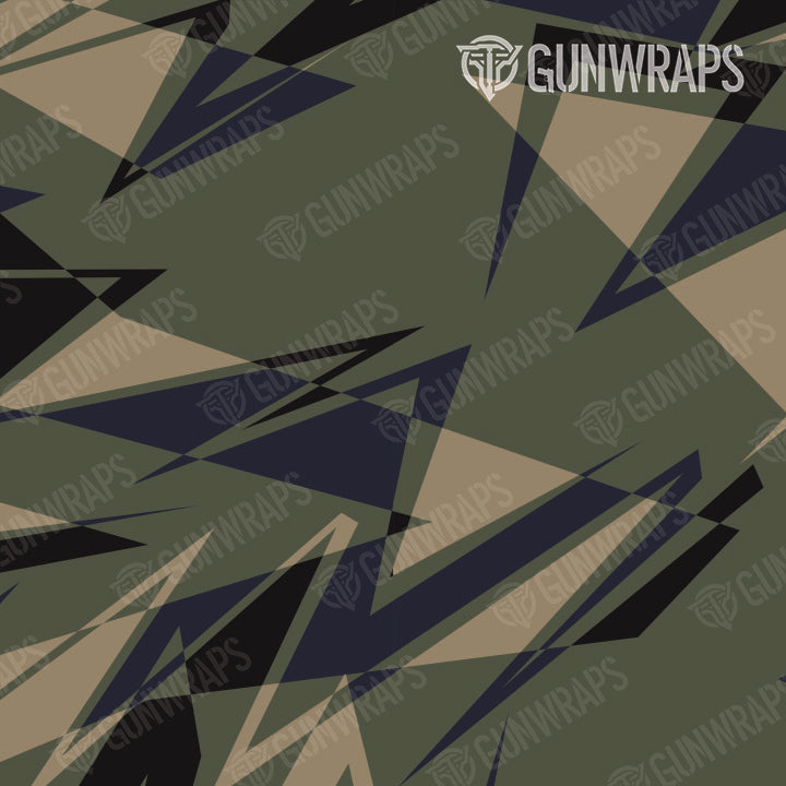 AK 47 Mag Sharp Militant Blue Camo Gun Skin Vinyl Wrap Online Sale