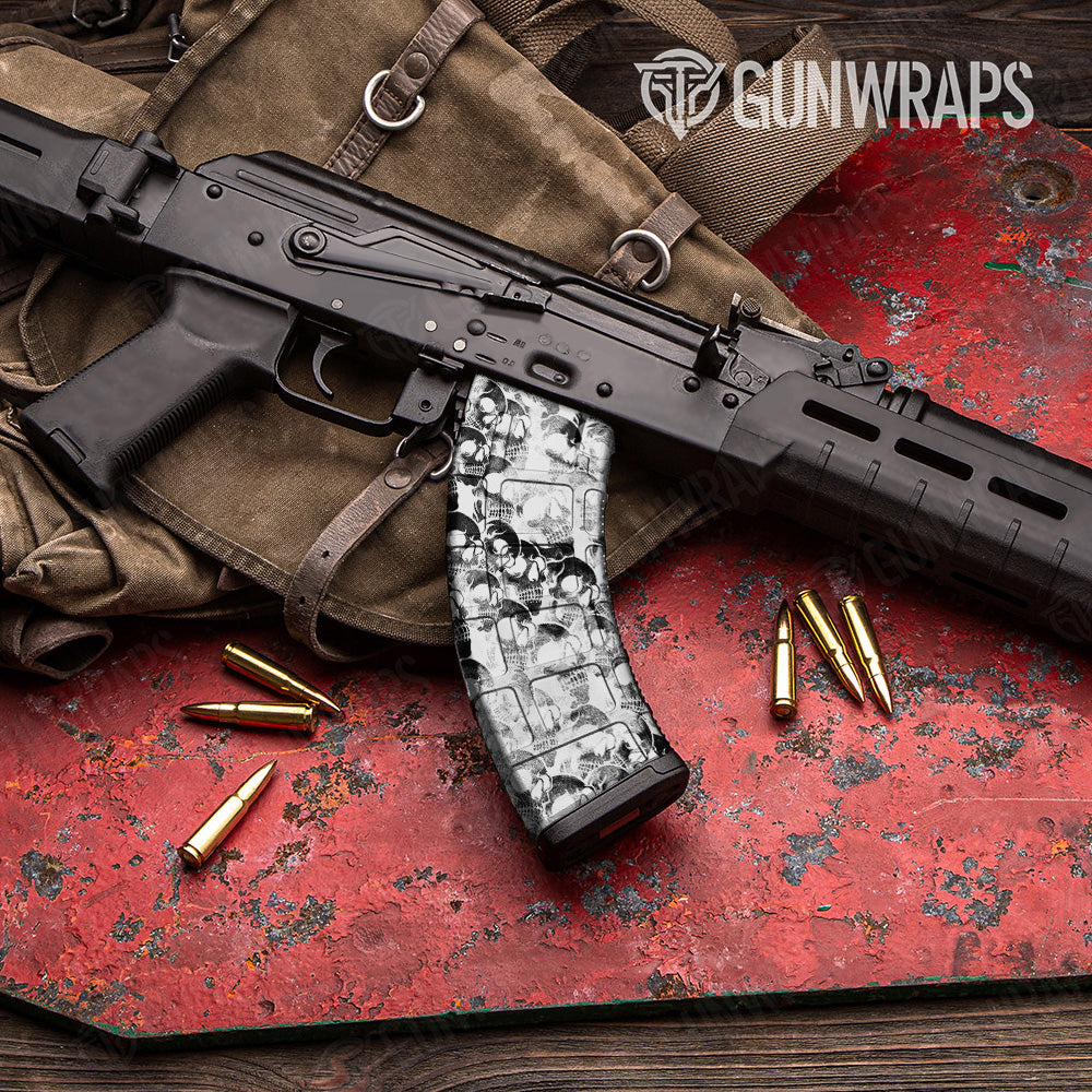 AK 47 Mag Skull X-Ray Gun Skin Vinyl Wrap on Sale