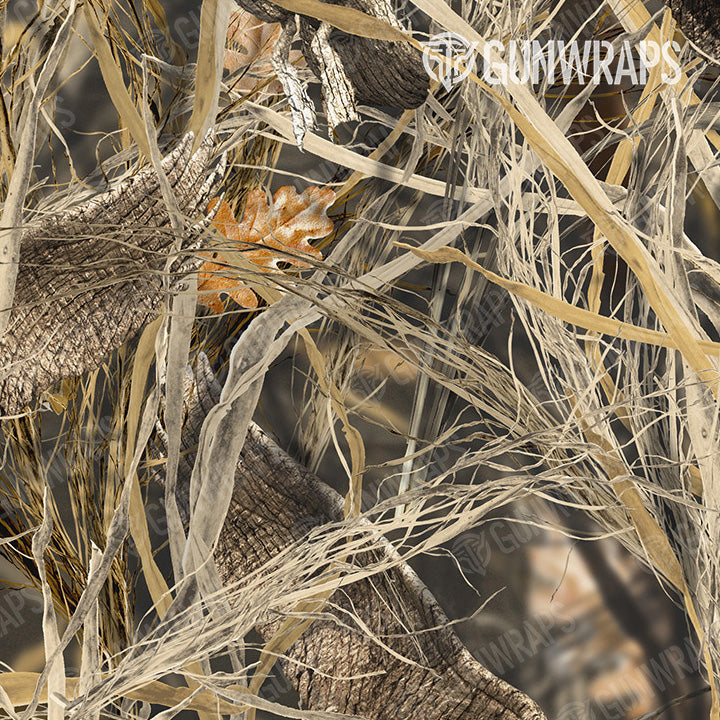AK 47 Nature Dry Grassland Camo Gun Skin Vinyl Wrap