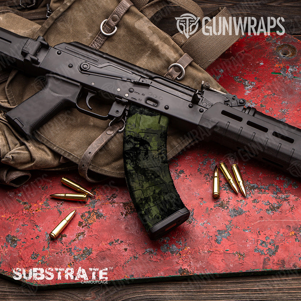 AK 47 Mag Substrate Spec-Op Camo Gun Skin Vinyl Wrap Film Online Sale